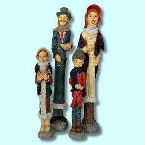 Traditions Resin Pencil Shaped Carolers with Original Box